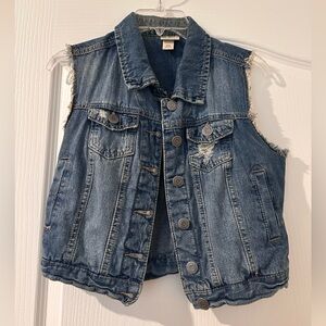 Mossimo Denim Vest.